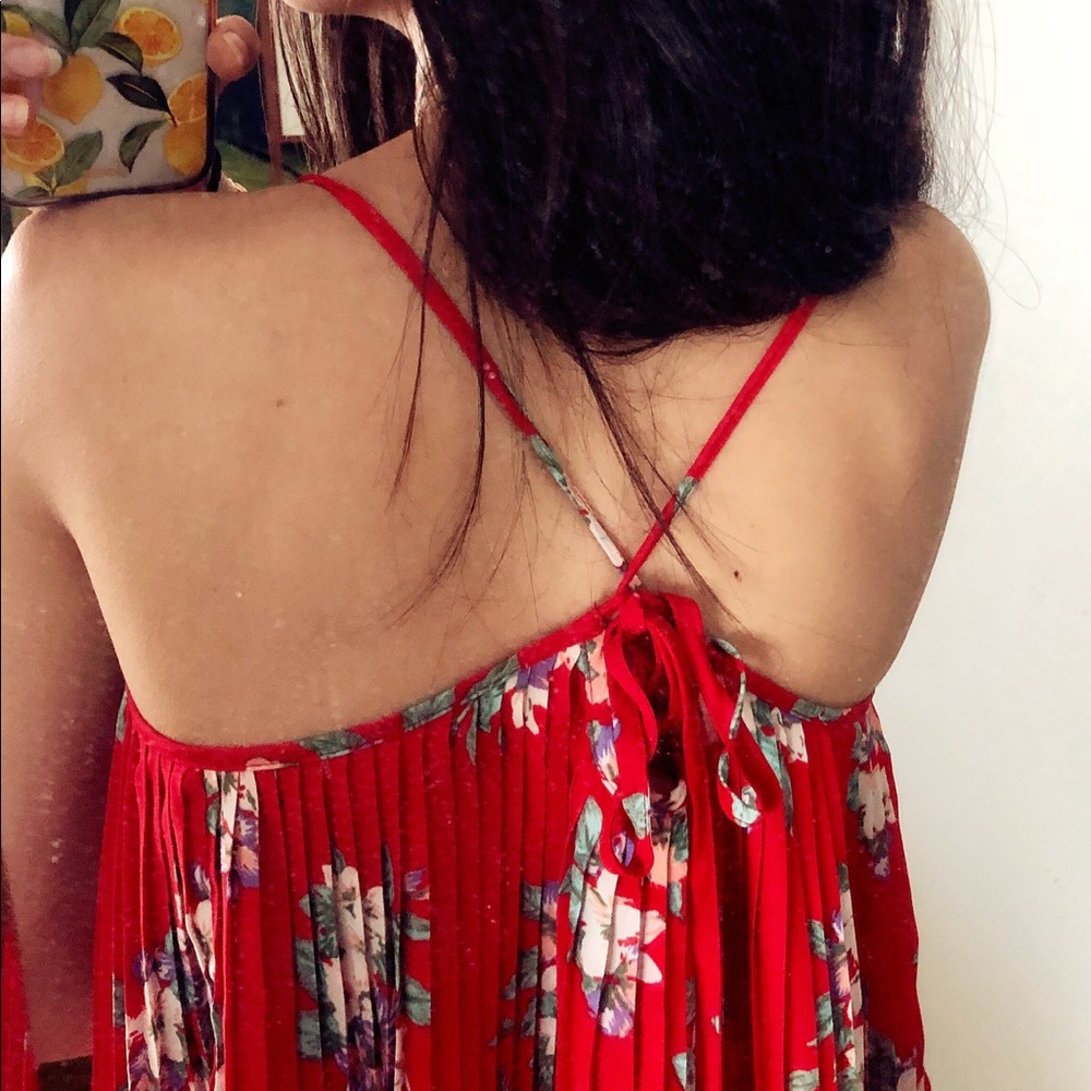 Criss cross back blouse, Kimono pattern-inspired